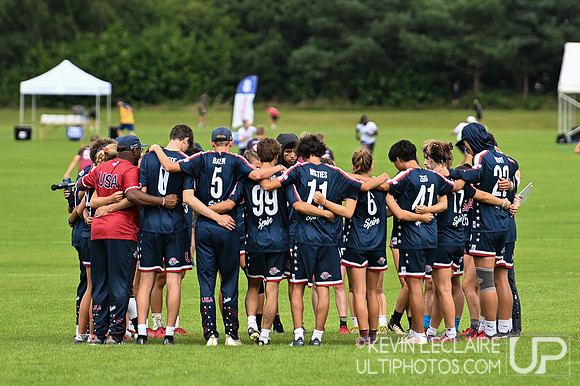 USA v Austria U20 Mixed - WJUC Monday Round 1