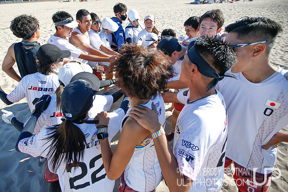 Day 2 of WFDF 2023 World Beach Ultimate Championships.
