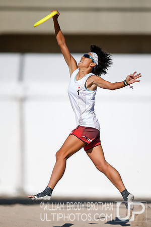 Day 2 of WFDF 2023 World Beach Ultimate Championships.