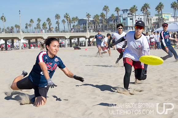 Day 2 of WFDF 2023 World Beach Ultimate Championships.