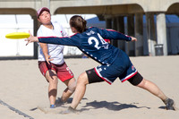 Day 2 of WFDF 2023 World Beach Ultimate Championships.