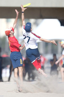 Day 2 of WFDF 2023 World Beach Ultimate Championships.