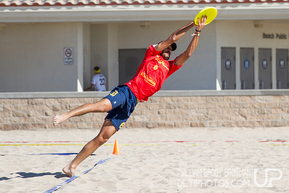 Day 2 of WFDF 2023 World Beach Ultimate Championships.