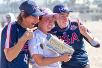 Day 2 of WFDF 2023 World Beach Ultimate Championships.