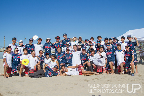 Day 2 of WFDF 2023 World Beach Ultimate Championships.