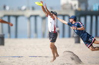 Day 2 of WFDF 2023 World Beach Ultimate Championships.