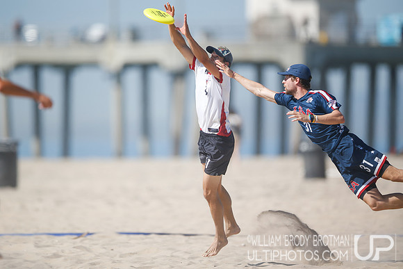Day 2 of WFDF 2023 World Beach Ultimate Championships.