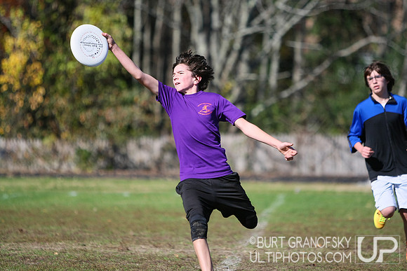 Action from the Sharon HS Spirit of the Game tournament