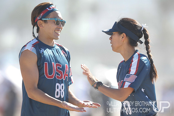 Day 2 of WFDF 2023 World Beach Ultimate Championships.