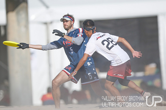 Day 2 of WFDF 2023 World Beach Ultimate Championships.