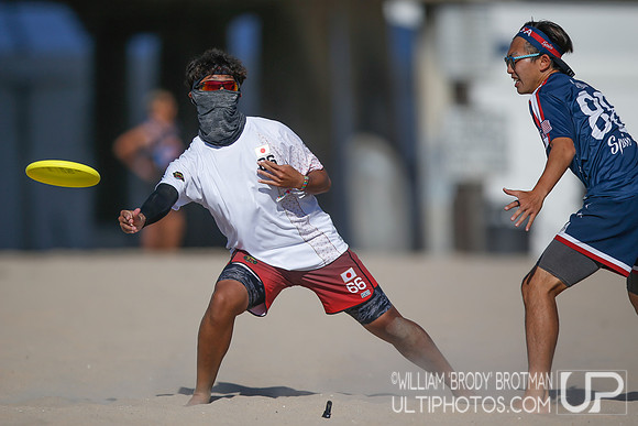 Day 2 of WFDF 2023 World Beach Ultimate Championships.