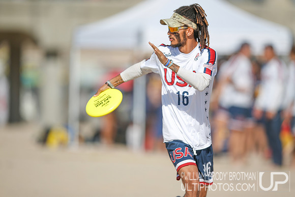 Day 2 of WFDF 2023 World Beach Ultimate Championships.