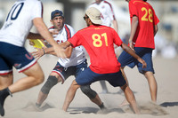 Day 2 of WFDF 2023 World Beach Ultimate Championships.