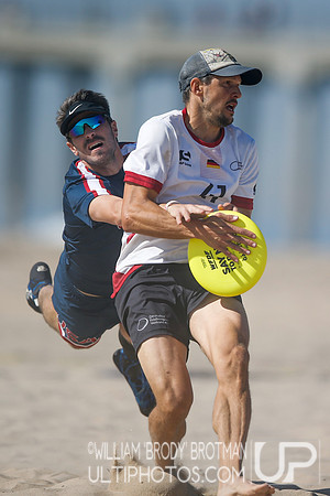 Day 2 of WFDF 2023 World Beach Ultimate Championships.