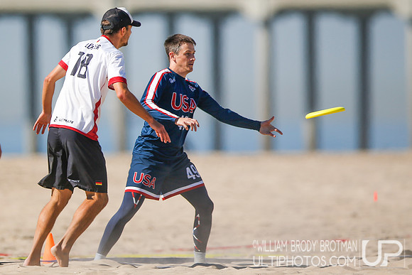 Day 2 of WFDF 2023 World Beach Ultimate Championships.