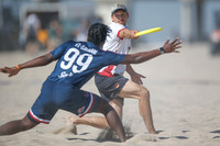 Day 2 of WFDF 2023 World Beach Ultimate Championships.