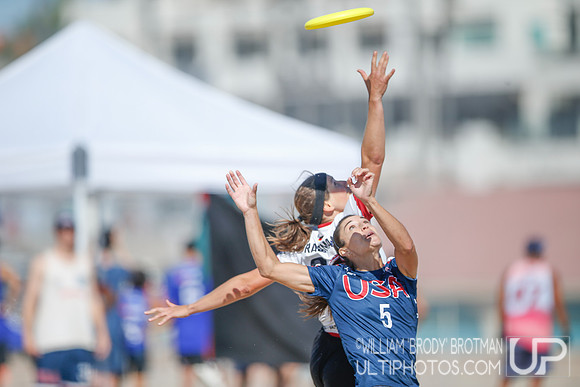 Day 2 of WFDF 2023 World Beach Ultimate Championships.