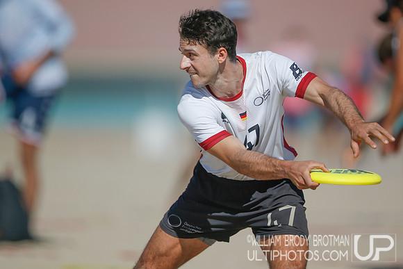 Day 2 of WFDF 2023 World Beach Ultimate Championships.