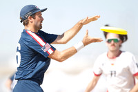 Day 2 of WFDF 2023 World Beach Ultimate Championships.