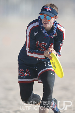 Day 2 of WFDF 2023 World Beach Ultimate Championships.