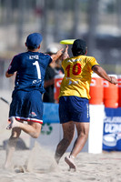 Day 2 of WFDF 2023 World Beach Ultimate Championships.