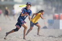 Day 2 of WFDF 2023 World Beach Ultimate Championships.