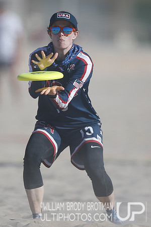 Day 2 of WFDF 2023 World Beach Ultimate Championships.