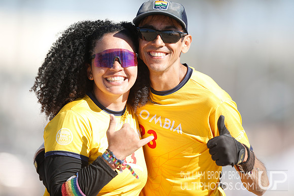 Day 2 of WFDF 2023 World Beach Ultimate Championships.