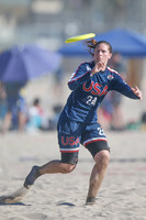 Day 2 of WFDF 2023 World Beach Ultimate Championships.
