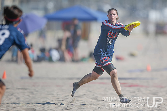 Day 2 of WFDF 2023 World Beach Ultimate Championships.