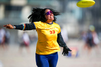 Day 2 of WFDF 2023 World Beach Ultimate Championships.