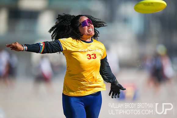 Day 2 of WFDF 2023 World Beach Ultimate Championships.