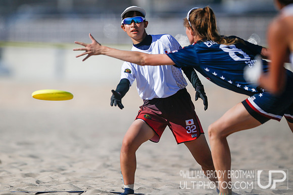 Day 2 of WFDF 2023 World Beach Ultimate Championships.