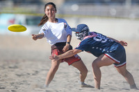 Day 2 of WFDF 2023 World Beach Ultimate Championships.