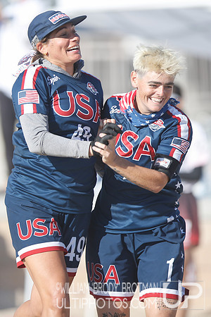 Day 2 of WFDF 2023 World Beach Ultimate Championships.