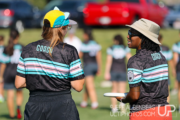 Pool play at USAU Youth Club Championships