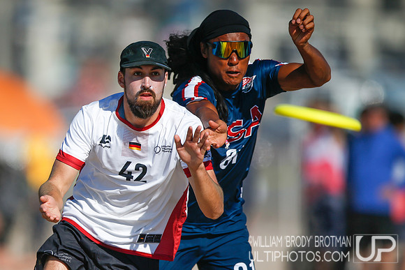 Day 3 of WFDF 2023 World Beach Ultimate Championships.