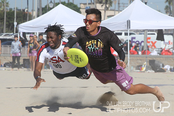 Day 3 of WFDF 2023 World Beach Ultimate Championships.