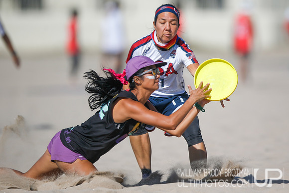 Day 3 of WFDF 2023 World Beach Ultimate Championships.