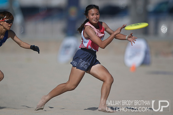 Day 3 of WFDF 2023 World Beach Ultimate Championships.