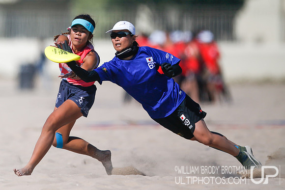 Day 3 of WFDF 2023 World Beach Ultimate Championships.