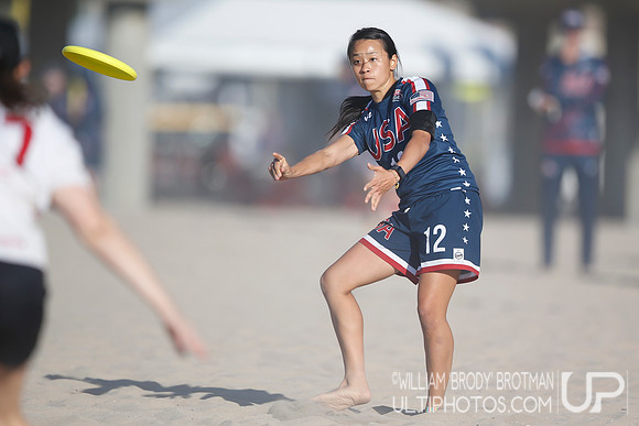 Day 3 of WFDF 2023 World Beach Ultimate Championships.