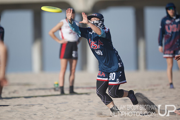 Day 3 of WFDF 2023 World Beach Ultimate Championships.