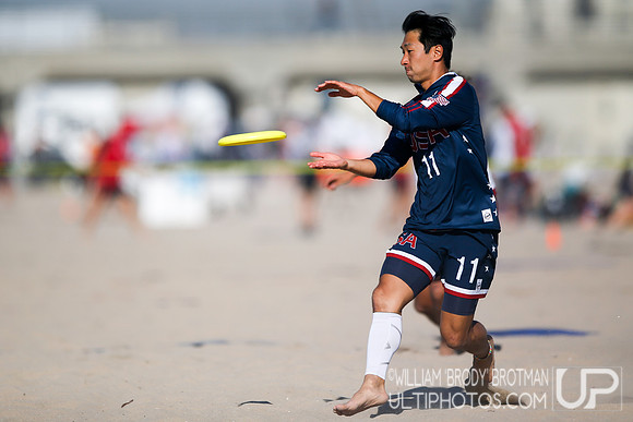 Day 3 of WFDF 2023 World Beach Ultimate Championships.