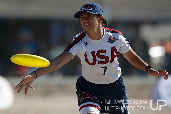 Day 3 of WFDF 2023 World Beach Ultimate Championships.