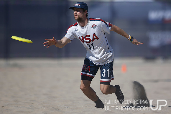 Day 3 of WFDF 2023 World Beach Ultimate Championships.