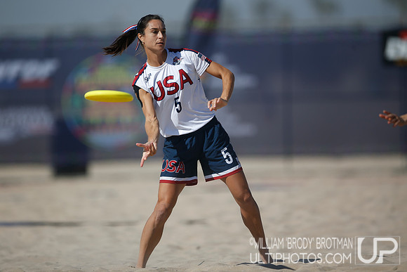 Day 3 of WFDF 2023 World Beach Ultimate Championships.