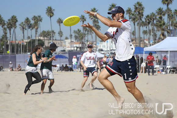 Day 3 of WFDF 2023 World Beach Ultimate Championships.