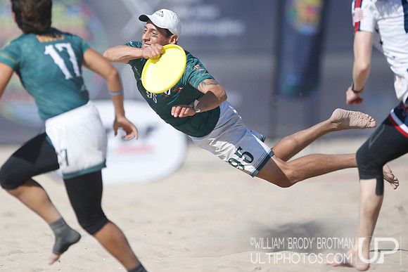 Day 3 of WFDF 2023 World Beach Ultimate Championships.