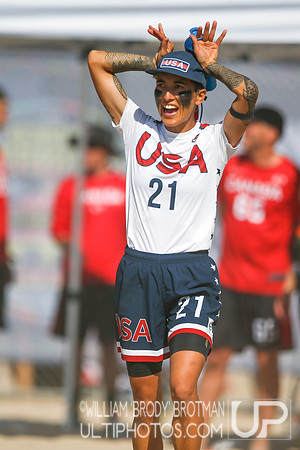 Day 3 of WFDF 2023 World Beach Ultimate Championships.